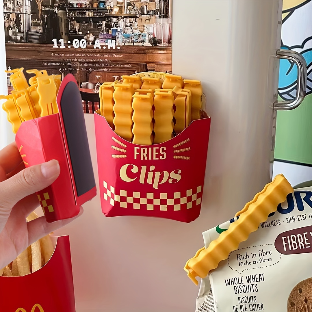 Creative French Fry Sealing Cl - Food Snacks Packets 评论和价格