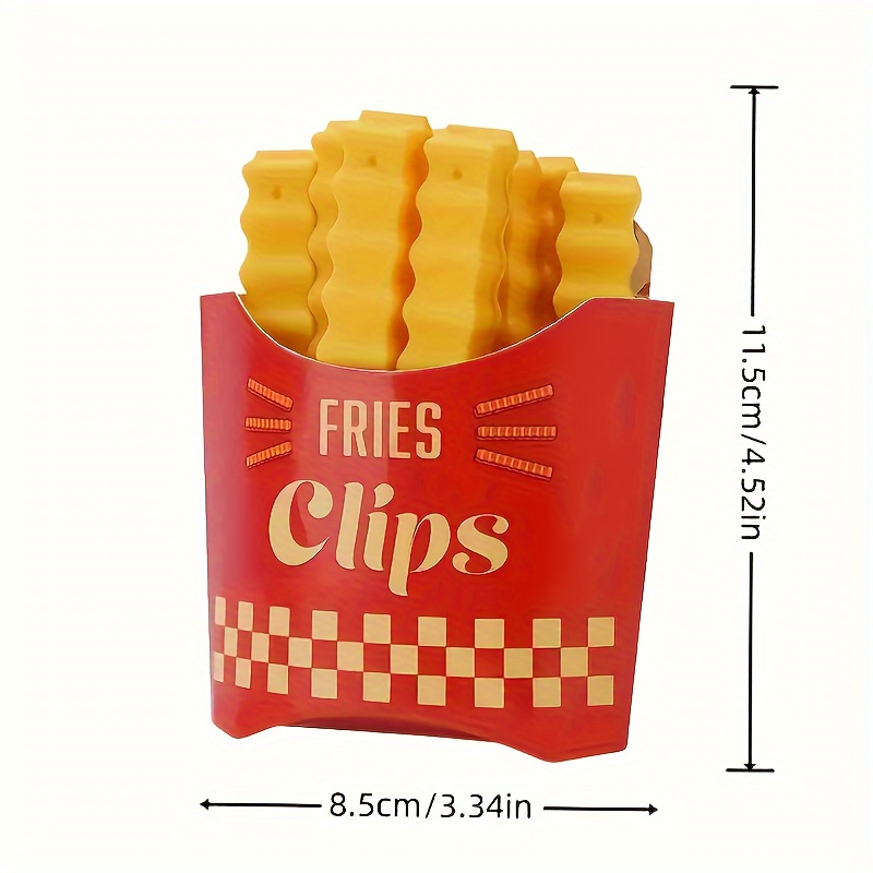 Creative French Fry Sealing Cl - Food Snacks Packets 评论和价格