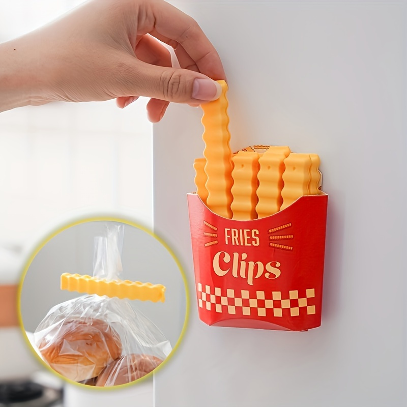 Creative French Fry Sealing Cl - Food Snacks Packets 评论和价格