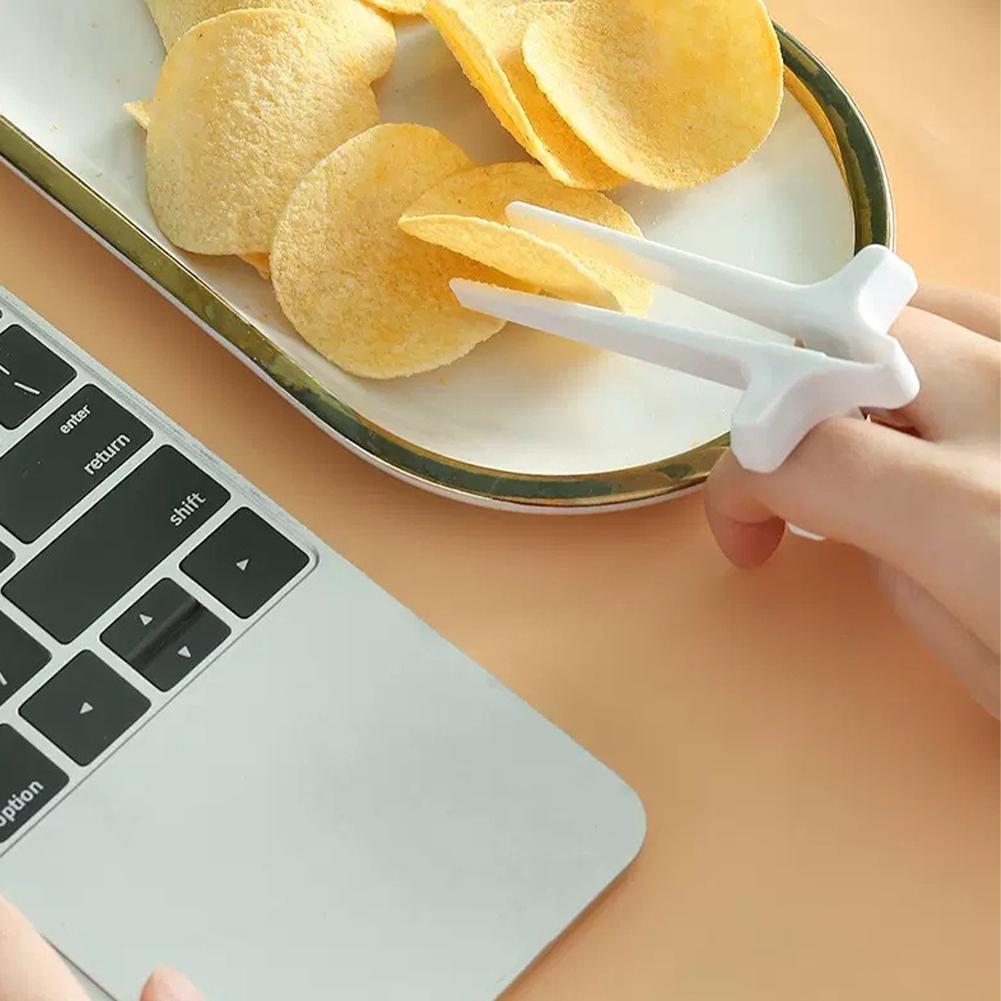 1PC Finger Chopsticks for Game - Snacks Food Video 评论和价格