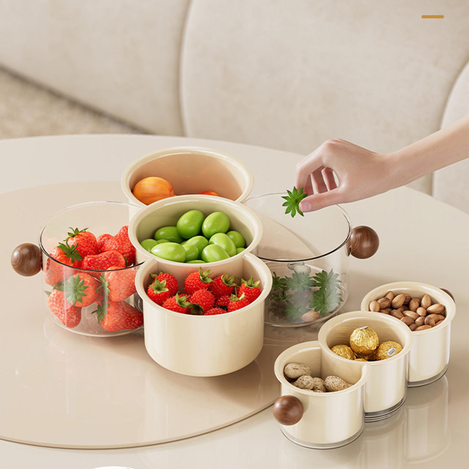 Fruit Storage Stackable 360 Ro - Food Snacks In India 评论和价格
