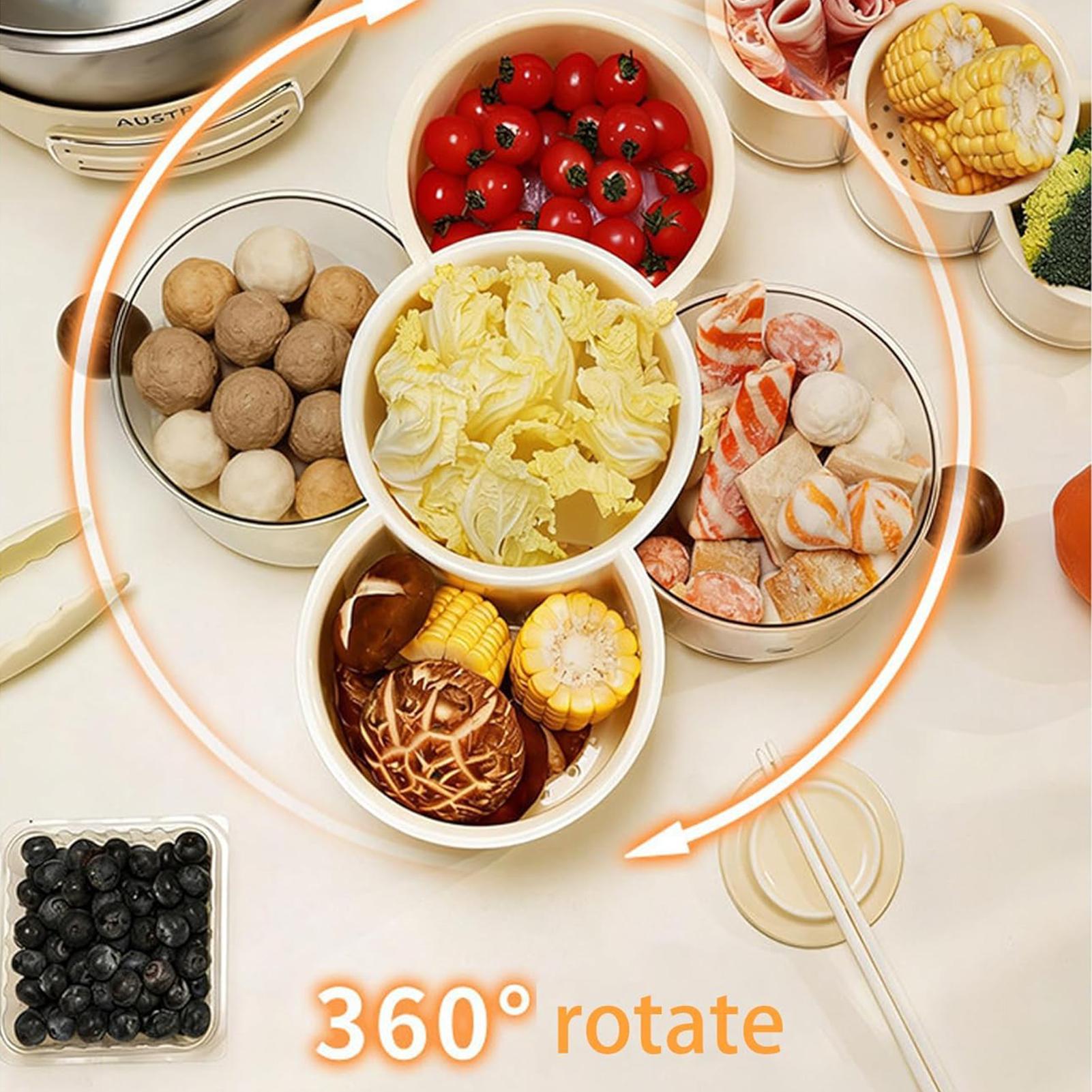 Fruit Storage Stackable 360 Ro - Food Snacks In India 评论和价格