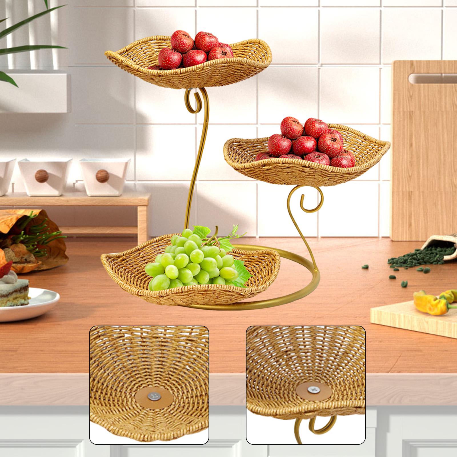 Nice Fruit Basket 3 Tiered For - Nice Food Snacks 评论和价格