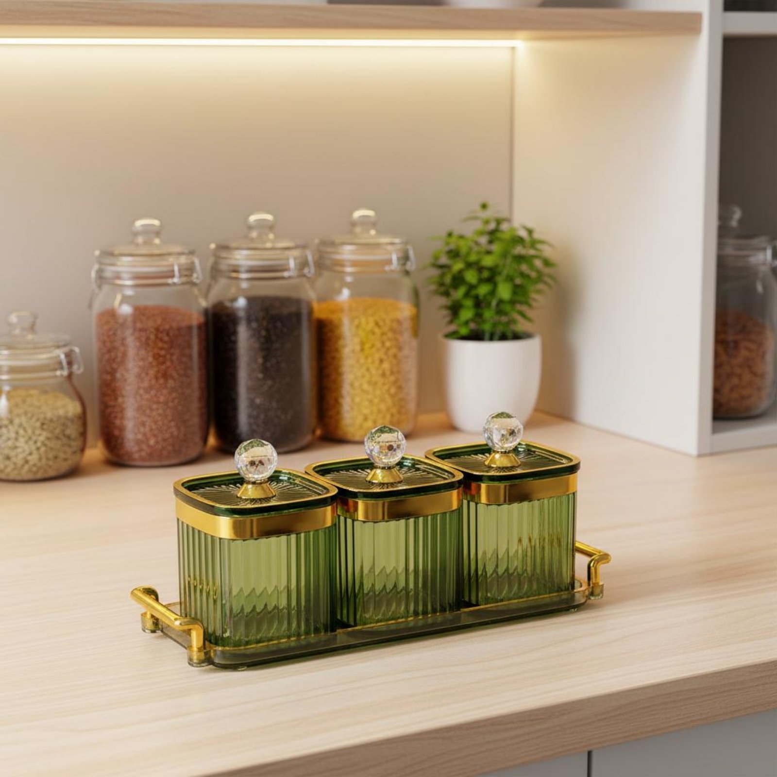 Decorative Snack Container Set - Food Snacks Candy 评论和价格