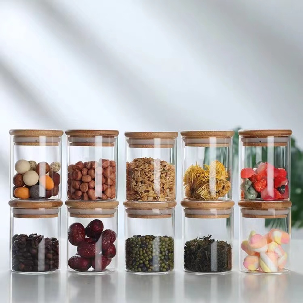 Glass Food Storage Tank with M - Food Snacks Candy 评论和价格
