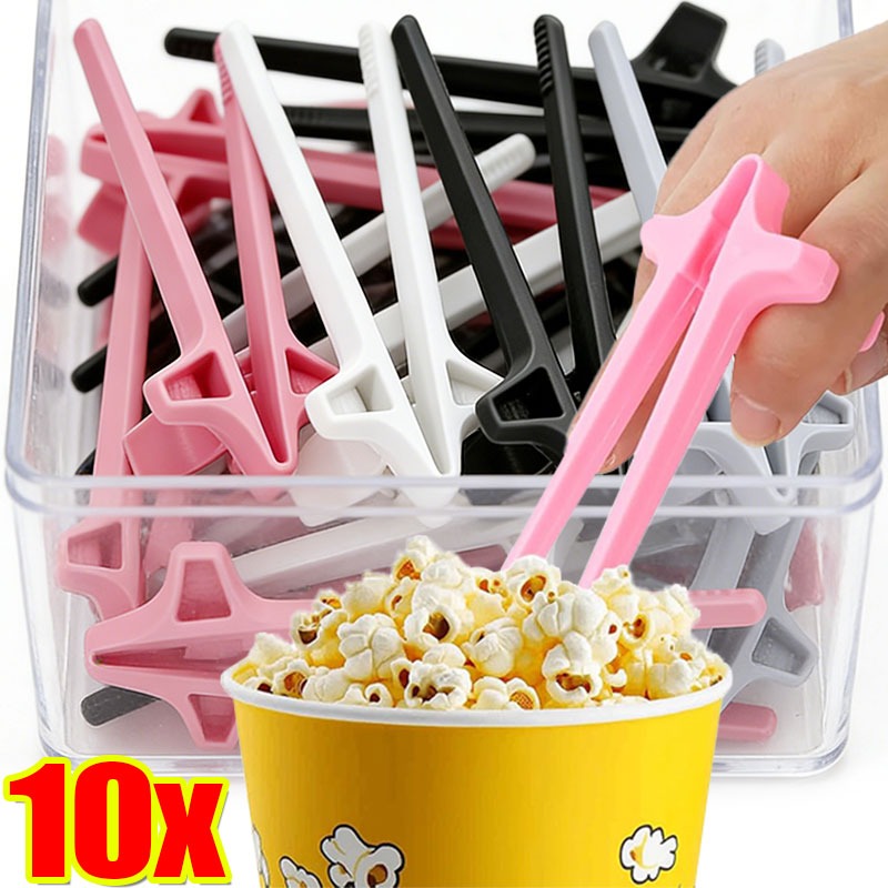 10/1PCS Lazy Fingers Chopstick - Snacks Food Video 评论和价格