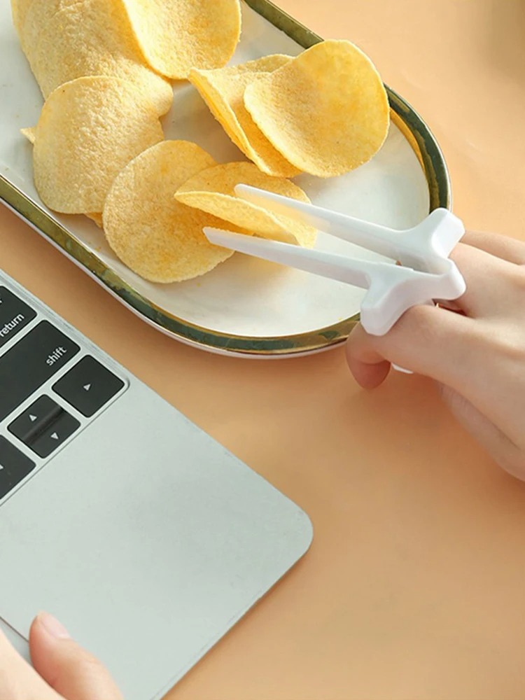 1PC Lazy Fingers Chopsticks Pl - Snacks Food Video 评论和价格