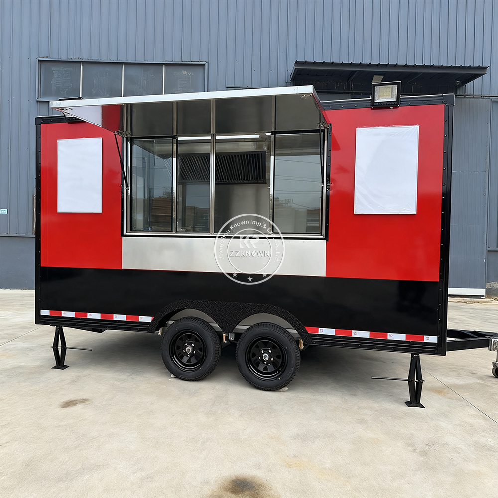 New Food Truck Trailer for Sal - Street Food Snacks 评论和价格