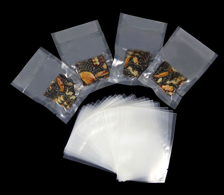 100PCS Open Top Clear Vacuum P - Food Snacks Logos 评论和价格