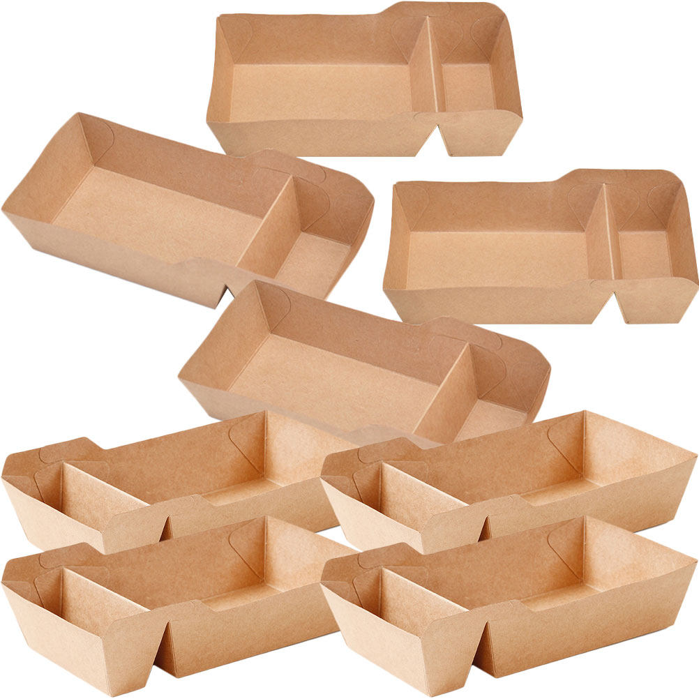 50Pcs Paper Snack Boxes Blank  - Food Snacks Candy 评论和价格