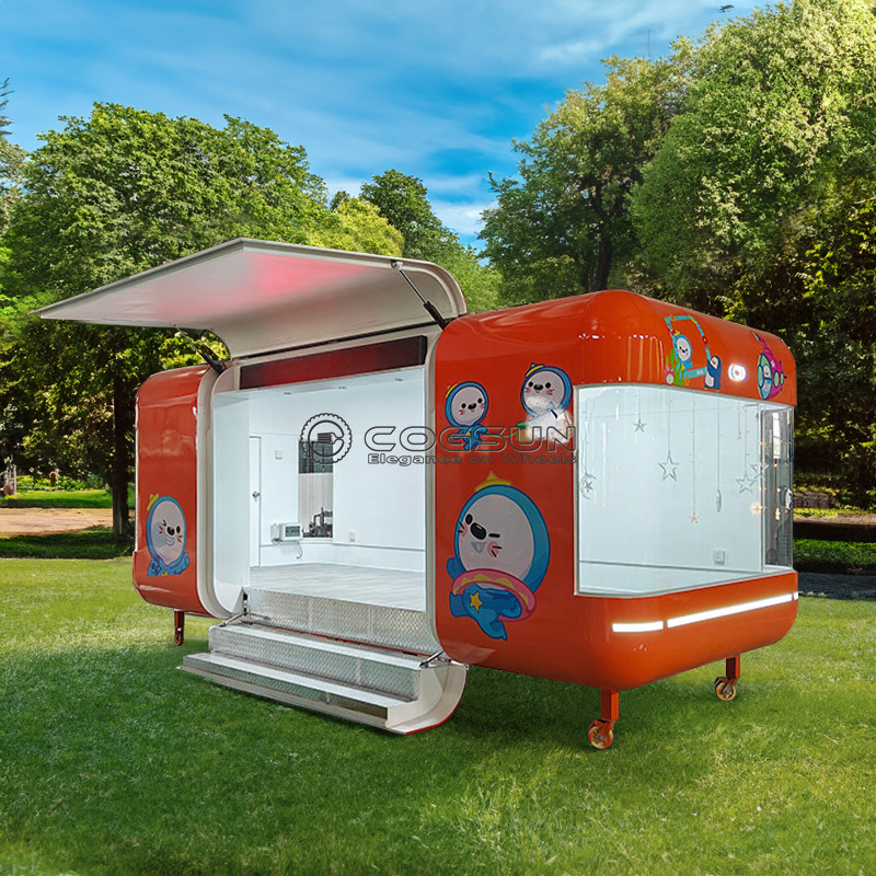 Street Mobile Food Trailer Piz - Street Food Snacks 评论和价格