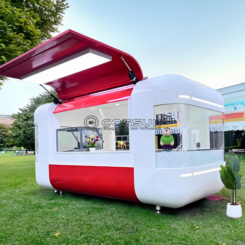 Street Mobile Food Trailer Piz - Street Food Snacks 评论和价格