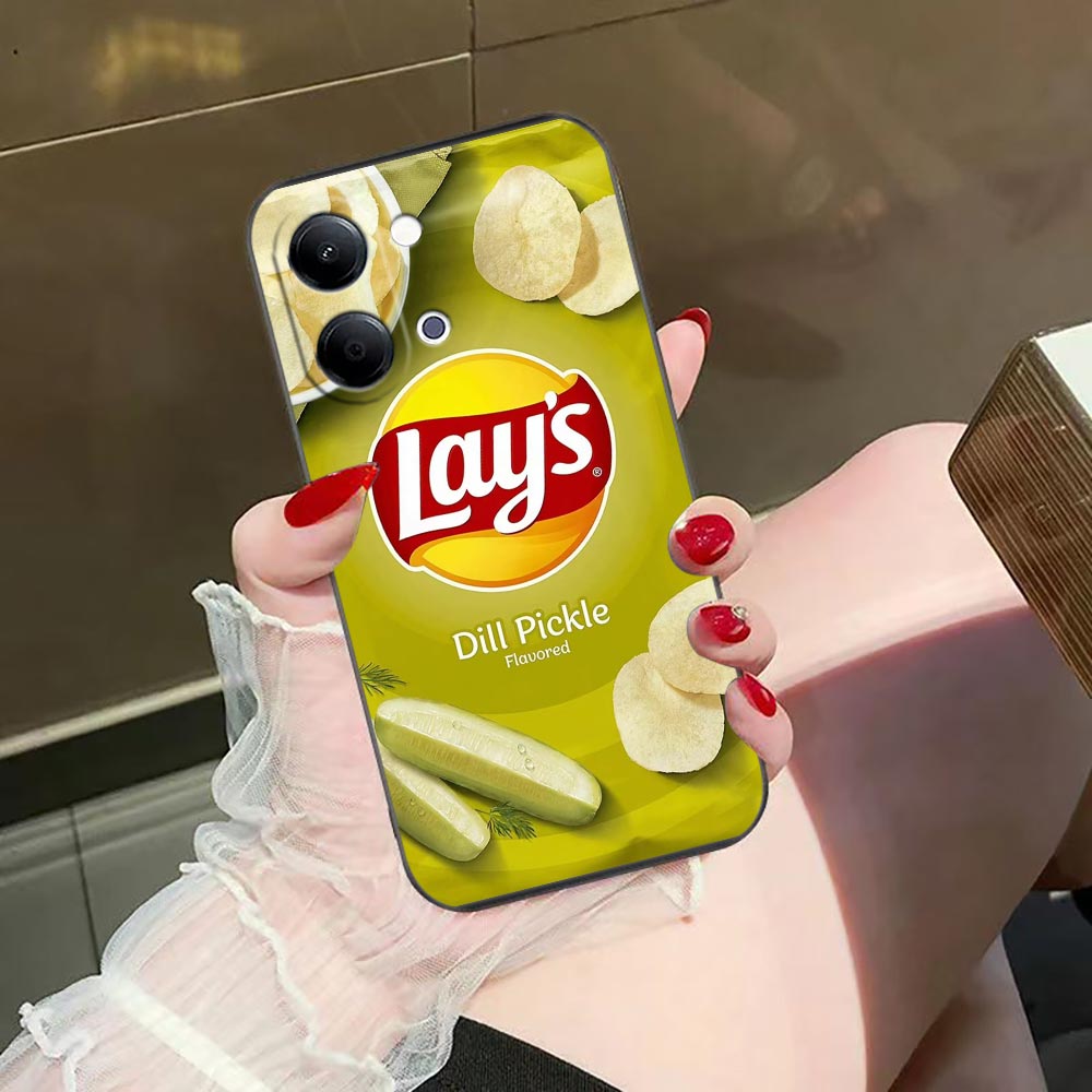 Phone Case For VIVO Y400 Y04 Y - Food Snacks Logos 评论和价格