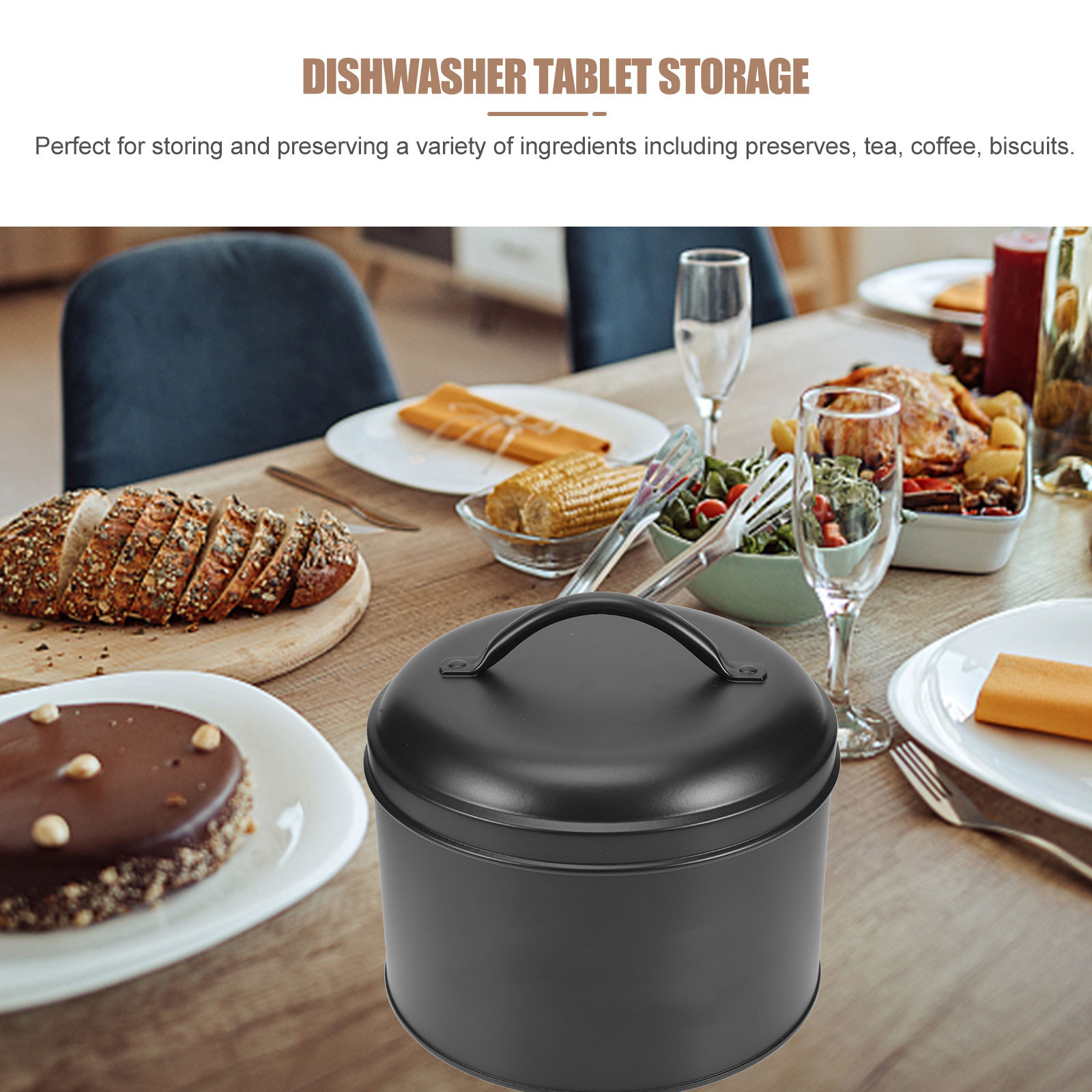 Metal Food Storage Jar Airtigh - Food Snacks Candy 评论和价格