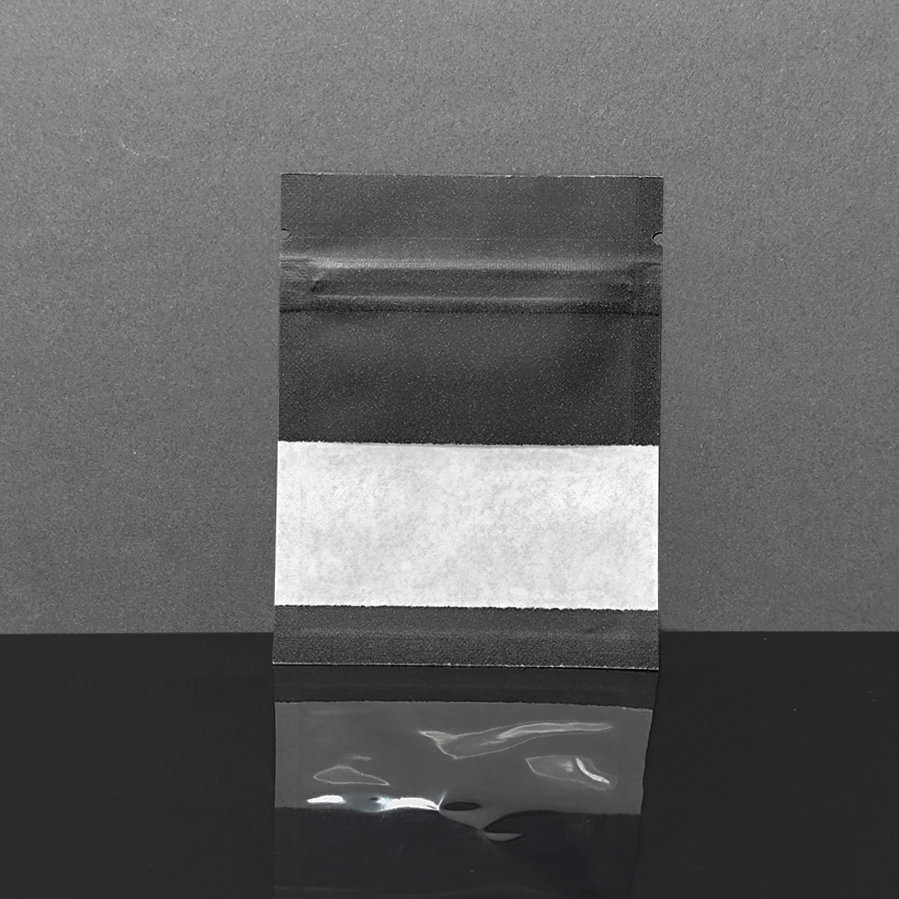 100pcs Black Reclosable Kraft  - Food Snacks Packets 评论和价格