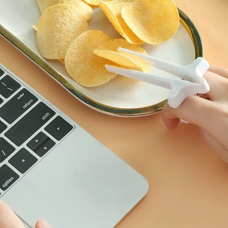 1PC Lazy Fingers Chopsticks Pl - Snacks Food Video 评论和价格