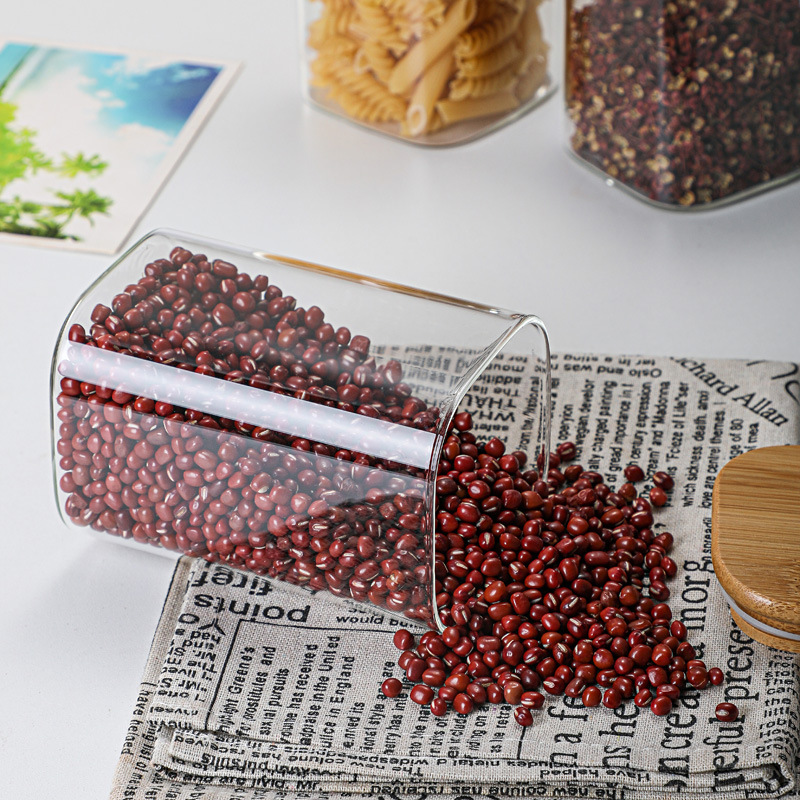 Bamboo Glass Tins Transparent  - Food Snacks Candy 评论和价格